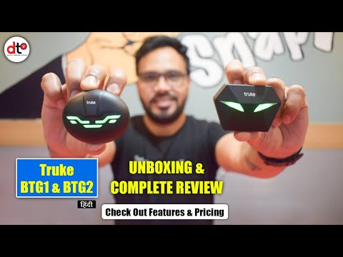 Truke BTG1 and BTG2 Gaming TWS Earbuds I Unboxing & Quick Review