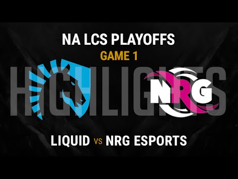 Liquid vs NRG Game 1 Highlights - NA LCS Playoffs Quarterfinals Spring 2016 - TL vs NRG