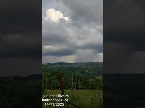 Tempestades em Manfrinópolis PR Dia 14/11/2025.