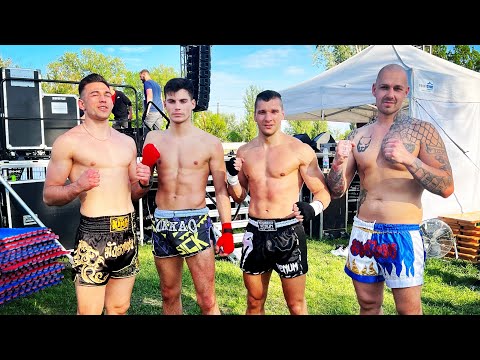 Thai Box bemutató 2022 Hatvan.