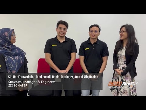 Interview with SSI SCHÄFER's Siti Nor Farawahidah Binti Ismail, Daniel Buttinger, Amirul Afiq Ruslan