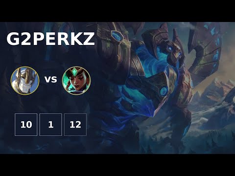 [ g2perkz ] Galio MID vs Karma 10/1/12 | EUW MASTER | LOL Season 2022