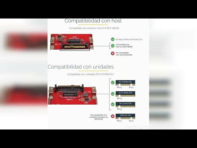 Vídeo relacionado con chenyang Adaptador de caja convertidor M.2 NVME PCIe SSD a U.2 SFF-8639 para Kit U.2 SFF-8639