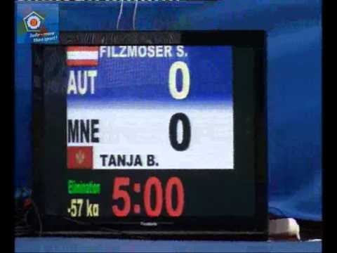 Judo EM 2011 in Istanbul:  -57kg FILZMOSER Sabrina (AUT) - TANJA, Bozovic (MNE)