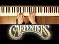 Only Yesterday (The Carpenters) [Easy-Intermediate Piano Tutorial]