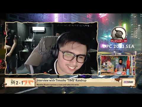 Tims Interview After Winning to Fnatic