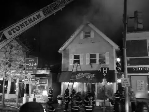 Stoneham MA 4 Alarm Fire
