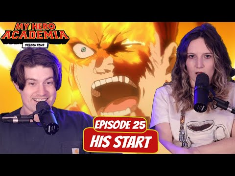 ENDEAVOR GOES PLUS ULTRA! | My Hero Academia Season 4 Wife Reaction | Ep 4x25 “His Start”