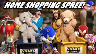 WE TURNED OUR HOUSE INTO A SONIC TOY STORE!!! Sonic Prime Charity Shopping Dash!
