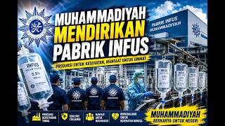 Muhammadiyah Dirikan Pabrik Infus, Wujud Kemandirian Kesehatan untuk Umat dan Bangsa