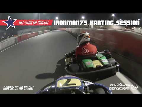 All-Star GP Circuit at Dubai Kartdrome - Ironman 75 Karting Session
