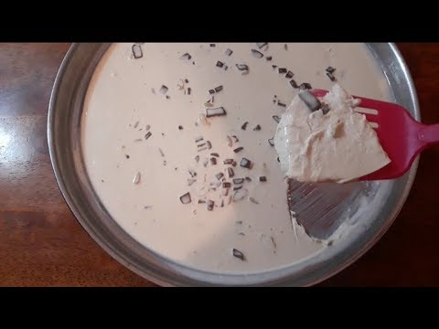 ايس كريم على الصاج طريقه سهله جدا بدون ماكينه