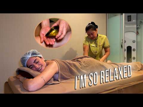 ASMR: 1 Stunde purer Luxus: Echte Gold-Hot-Oil-Massage in Thailand 🇹🇭