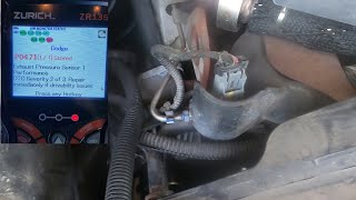 P0471 Exhaust Pressure Sensor Code on 6.7 Liter Turbo Diesel