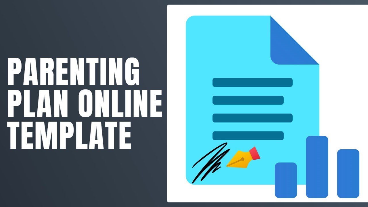 Parenting Plan Online Template - How To Fill Parenting Plan Online