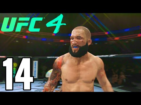 UFC 4 Featherweight Career Mode Walkthrough Part 14 - OLD JAMES CROSS HAS STILL GOT IT!