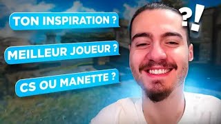 DEBAT CS/MANETTE, MEILLEUR JOUEUR WARZONE, MON INSPIRATION...