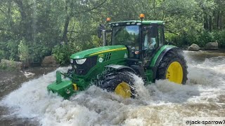 Tractor run at Crookford part 1. Michael Ducksberry tractor run 2024.