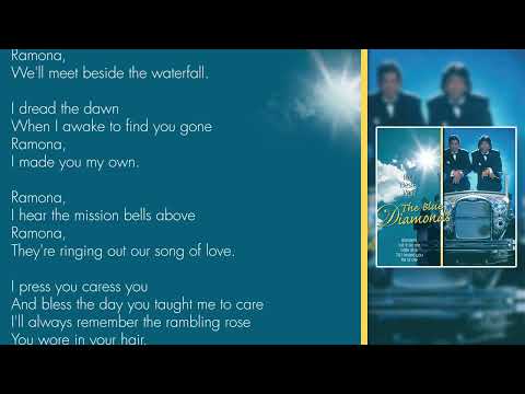 The Blue Diamonds - Ramona (Lyrics Video)
