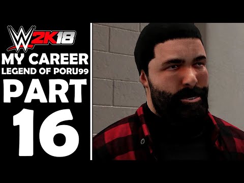 WWE 2K18 MY CAREER MODE PART 16 - 2 ON 1 HANDICAP MATCH [WWE 2K18 Legend of Poru99] - PS4 PRO
