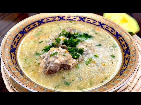 Cómo hacer Cuchuco de maíz con espinazo de marrano - Clau y Canela