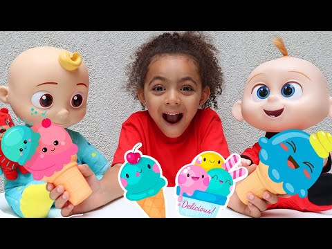 Ice Cream, Ice Cream Song | Leah's Play Time