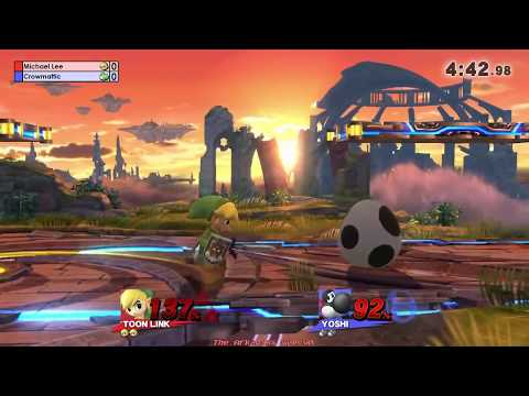 The Arkansas Special (August) - ARK Michael Lee (Toon Link) vs Crowmattic (Yoshi) - Smash 4