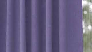 Комплект штор «Олиорин (фиолетовый)» — видео о товаре