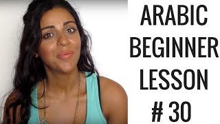 Arabic Beginner Lesson 30 - What