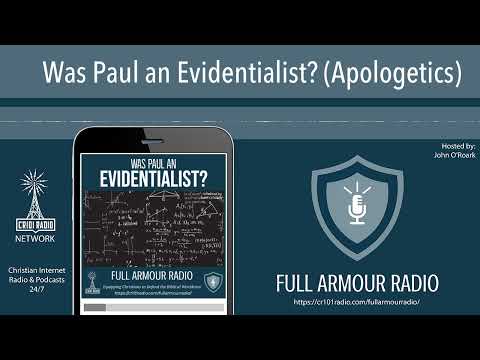 Was Paul an Evidentialist? (Apologetics)
