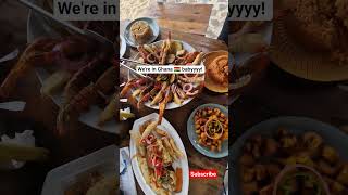 We're in Ghana. Lunch by the beach #visitGhana