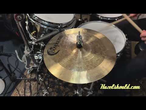 Rare BOSPHORUS HYRBID Master Hihats 13” 740 960 g LIGHT Complex Airy! MINT! image 6