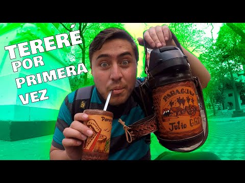 Bolivian tries tereré for the first time in Paraguay | Is it as good as they say?