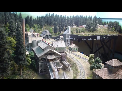 Clear Lake Timber Company Model Railroad Tour- 2022