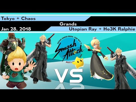 SmashAttack 24 - [Grands] Tokyo + Chaos vs Utopian Ray + Ho3K Ralphie