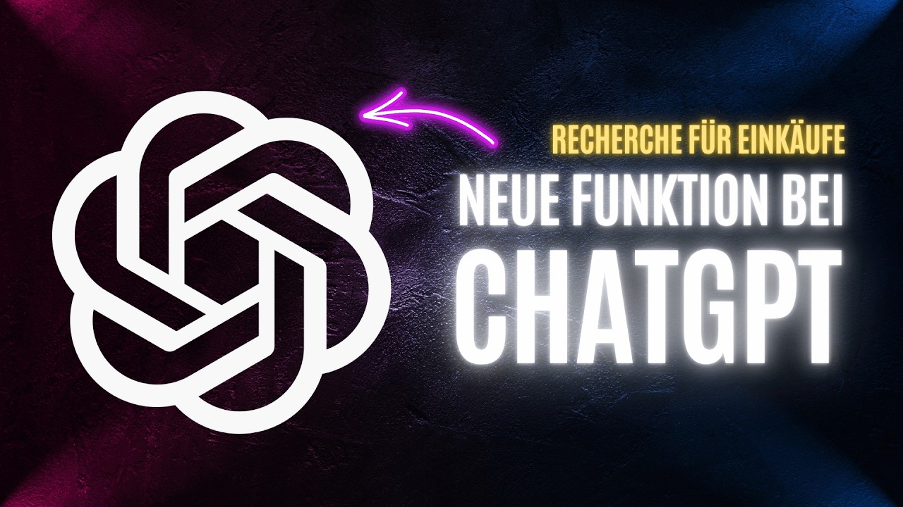 Neue Funktion bei ChatGPT - ab jetzt geht Onlineshopping mit KI | Perfekt für Black Friday Angebote?