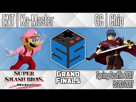 Spring Scuffle 2017: ENT | Ka-Master (Luigi) vs. GC | Chip (Marth) - SSBM Singles Grand Finals