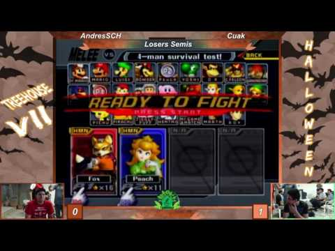 TreeHouse VII: SSB Melee Singles Loser Semis - AndresSCH Vs Cuak