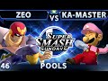 SSS 46 Zeo Falcon Vs Ka Master Luigi SSBM Pools Smash Melee