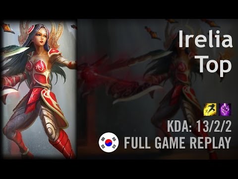 Irelia Top vs Lissandra - Fury - KR Challenger Path 5.24