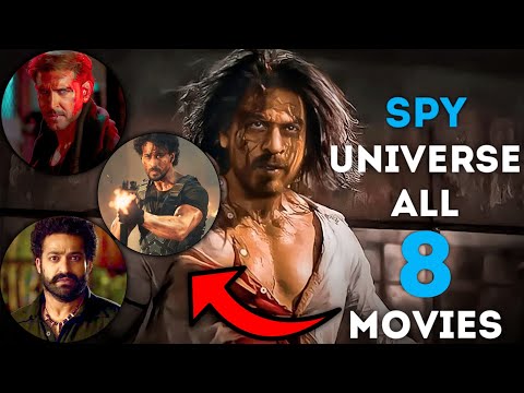 Spy Universe : All 8 Movies of Spy Universe ( Released + Upcoming )