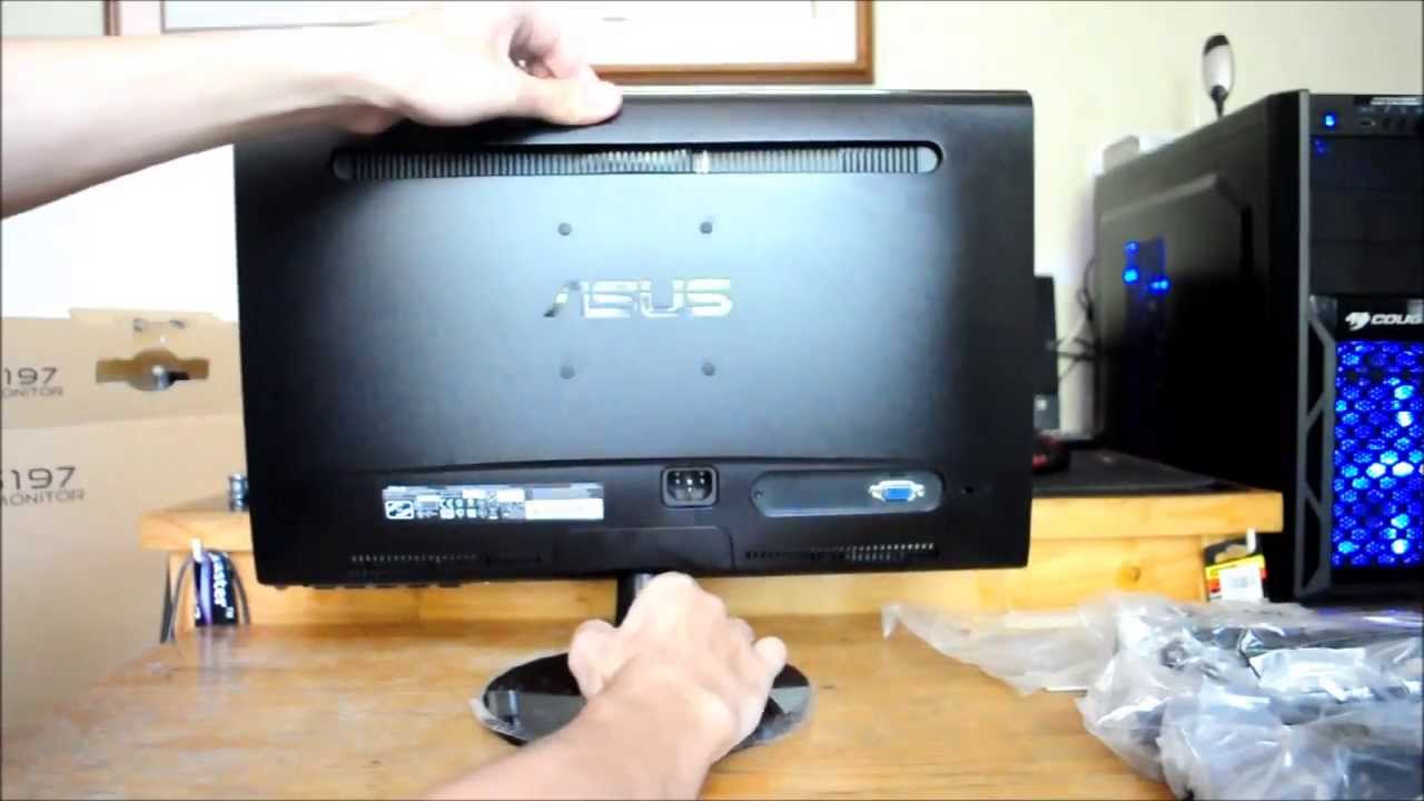 Монитор Asus 18.5" VS197DE черный