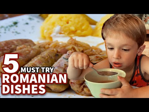 The Romanian FOOD you have to try I Our family's favorite Romanian dishes and snacks