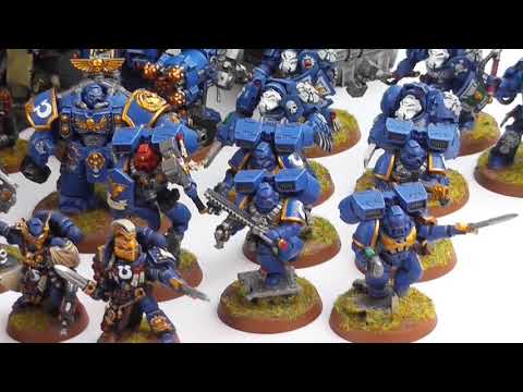 Projekt Update - 40K - Space Marines Ultramarines Armee - Phantasos Studio