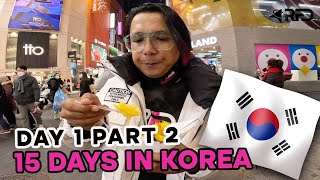 15 Days in Korea | Part 2 Day 1 - Myeong-dong Street | BusanJib Halal
