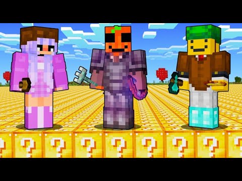 Podemos Sobrevivir un MUNDO de LUCKY BLOCKS?