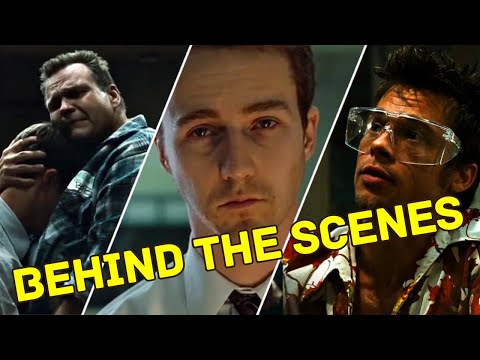 Fight Club 1999 Behind the Scenes | Edward Norton & Brad Pitt