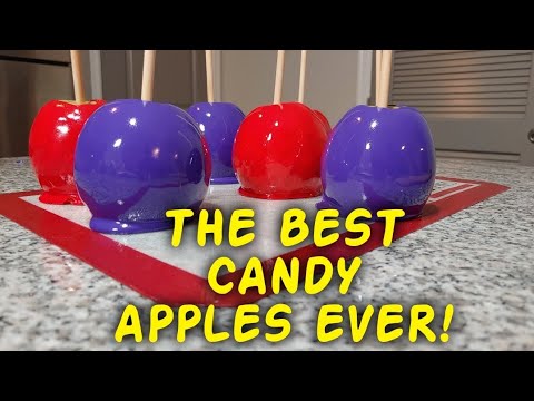 I LEARNED HOW TO MAKE CANDY APPLES!
