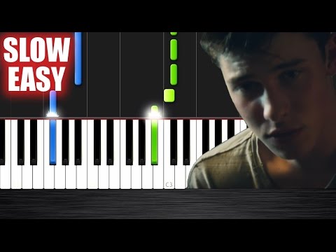 Shawn Mendes - Treat You Better - SLOW EASY Piano Tutorial by PlutaX