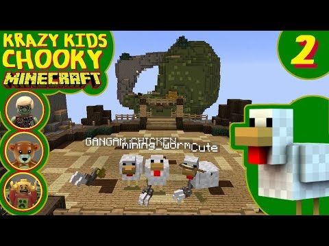 Krazy Kids Chooky Minecraft E2 - Beaten By A 10 Year Old